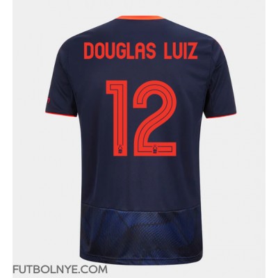 Camiseta Nottingham Forest Douglas Luiz #12 Tercera Equipación 2025-26 manga corta Camiseta Nottingham Forest Douglas Luiz #12 Tercera Equipación 2025-26 manga corta